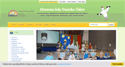 Desktop Screenshot of os-vransko.si